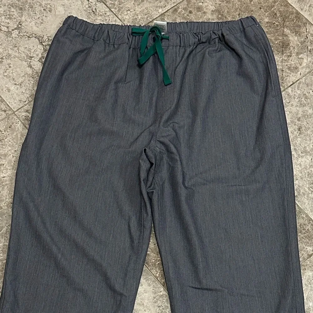 Figs Pisco Basic Scrub Pants Mens Large Graphite Technical Collection